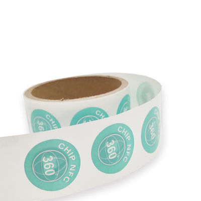 NFC di stampa a colori RFID etichetta il materiale dell'ANIMALE DOMESTICO/PVC dell'etichetta dell'etichetta di NFC