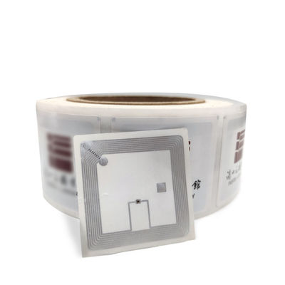 Personalizzi l'etichetta della biblioteca dell'etichetta ISO15693 13.56mhz RFID di HF di 50mm*50mm RFID