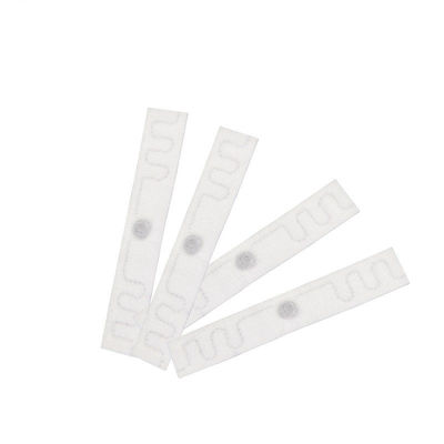 L'etichetta 20*86mm della lavanderia di frequenza ultraelevata del tessuto RFID lavora le etichette a macchina lavabili di RFID