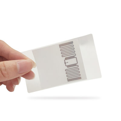 R6 etichetta 80X45mm di vendita al dettaglio del chip RFID per la gestione del consumo