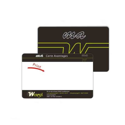 Carta 58mm×89.6mm di ISO14443A Smart IC 100000 volte Rewritable