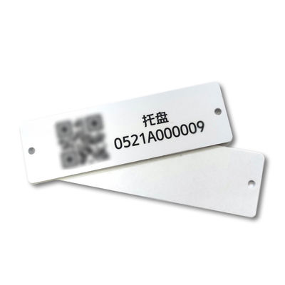 Il pallet della scatola RFID di volume d'affari etichetta la norma ad alta frequenza di frequenza ultraelevata di 80*25mm