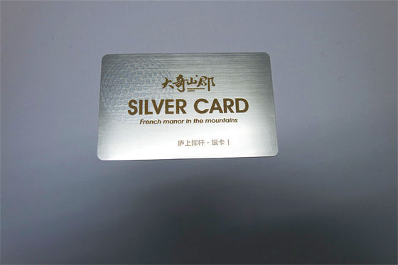 ologramma astuto d'argento della carta di 85.5*54mm IC che estrae il materiale del PVC