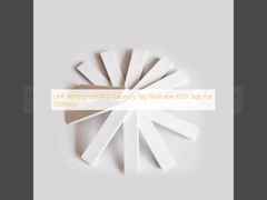 La frequenza ultraelevata impermeabilizza l'etichetta che della lavanderia di RFID IL RFID lavabile etichetta per abbigliamento