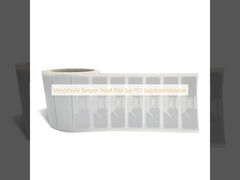 Materiale inalterabile del substrato dell'ANIMALE DOMESTICO dell'etichetta di Rfid del parabrezza