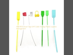 IP68 RFID Smart etichetta la fascetta ferma-cavo di frequenza ultraelevata etichetta la gestione della logistica di plastica