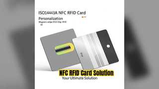 Scheda NFC RFID Chip a banda magnetica ISO14443A 216