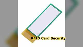 Tracciamento dell'ID della carta in PVC con tag RFID HF