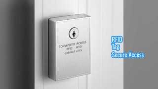 Tag RFID HF Accesso sicuro 10 cm Leggi 100.000 cicli
