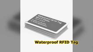 Tag RFID impermeabile 85x54mm 10cm Lettura